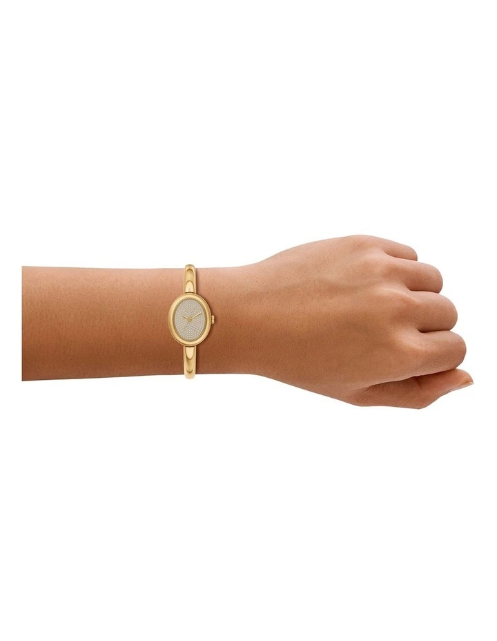 Maude Analogue Watch MK7593 in Gold image 4