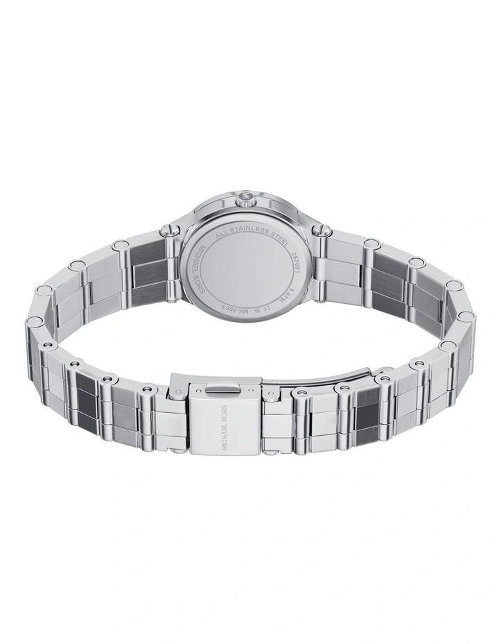 Billie Analogue Watch MK7569 in Silver image 3