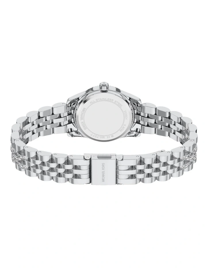 Lexington Analogue Watch MK7577 in Silver image 3