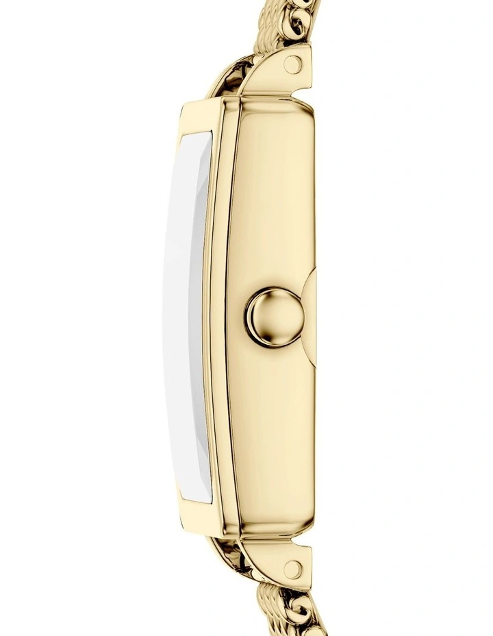 Hagen Micro Analogue Watch SKW3178 in Gold image 2