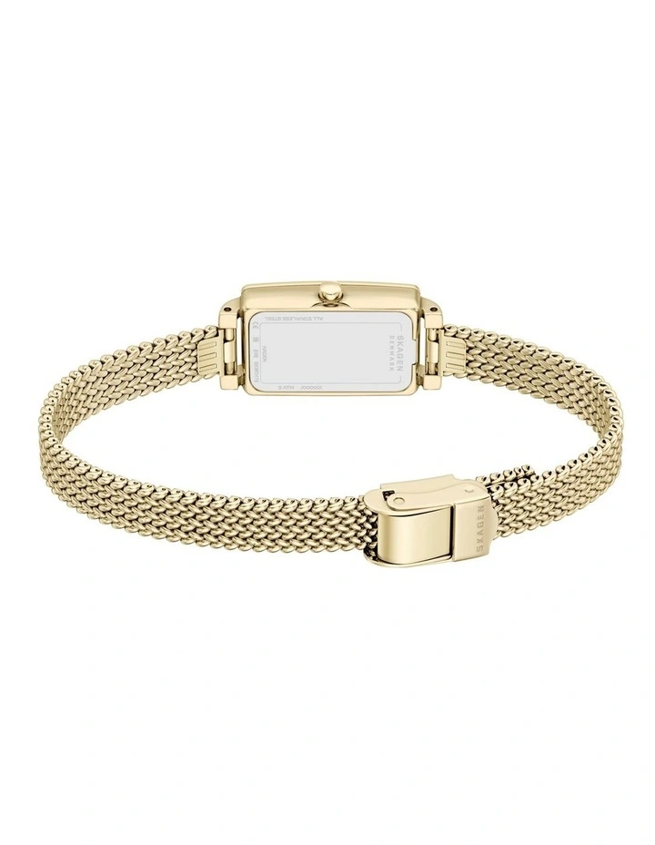 Hagen Micro Analogue Watch SKW3178 in Gold image 3