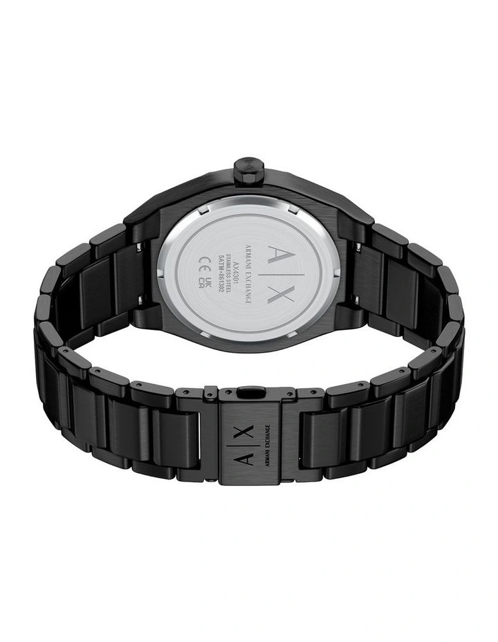 Sync Analogue Watch AX4301 in Black image 3