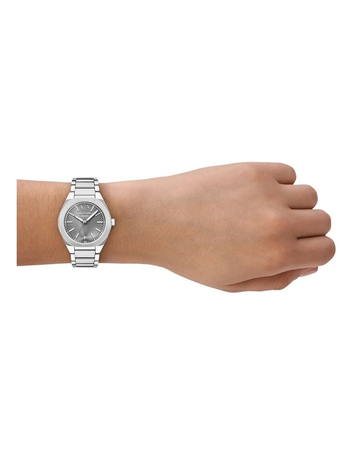Sync Analogue Watch AX6030 in Silver image 4