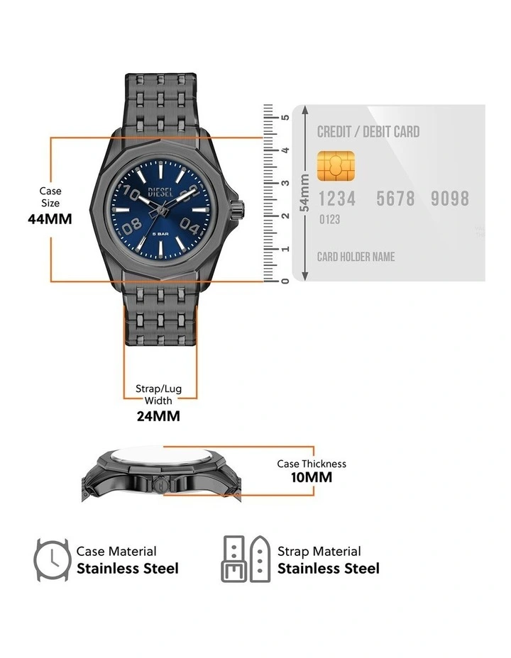 Stinger Analogue Watch DZ2238 in Grey image 5