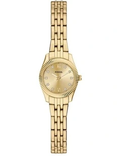 Scarlette Analogue ES5474 Watch in Gold