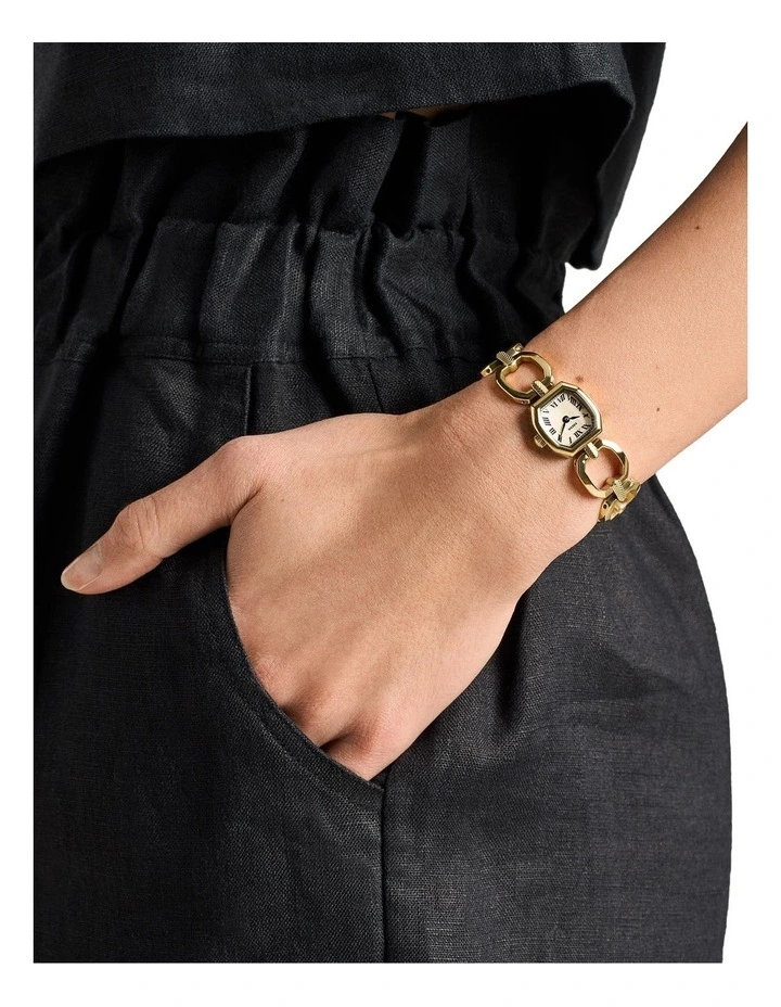 Harlow Analogue ES5483 Watch in Gold image 4