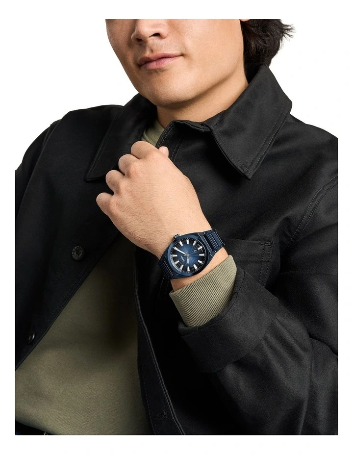 Everett Analogue FS6169 Watch in Blue image 4