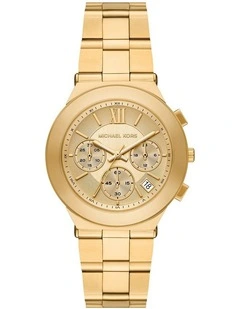 Billie Chronograph MK7603 Watch in Gold