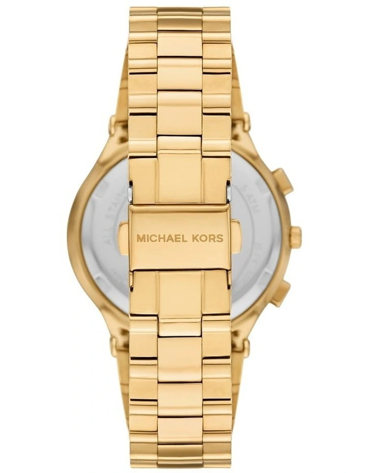 Billie Chronograph MK7603 Watch in Gold image 3