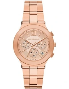 Billie Chronograph MK7604 Watch in Gold