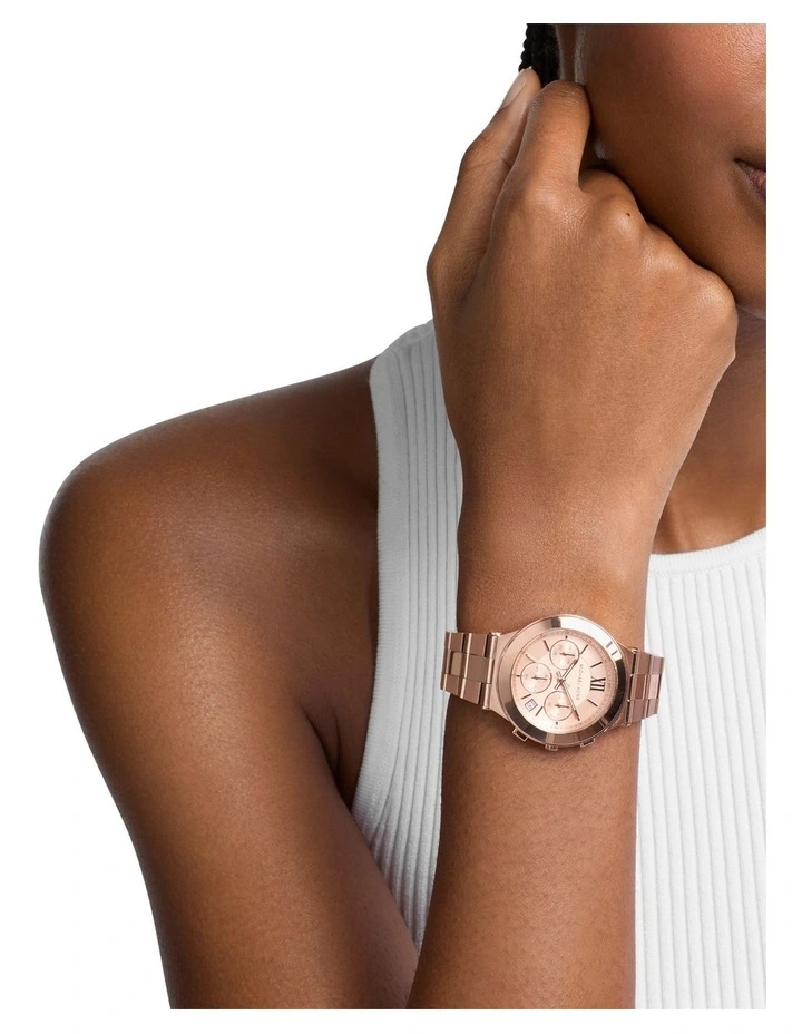 Billie Chronograph MK7604 Watch in Gold image 4