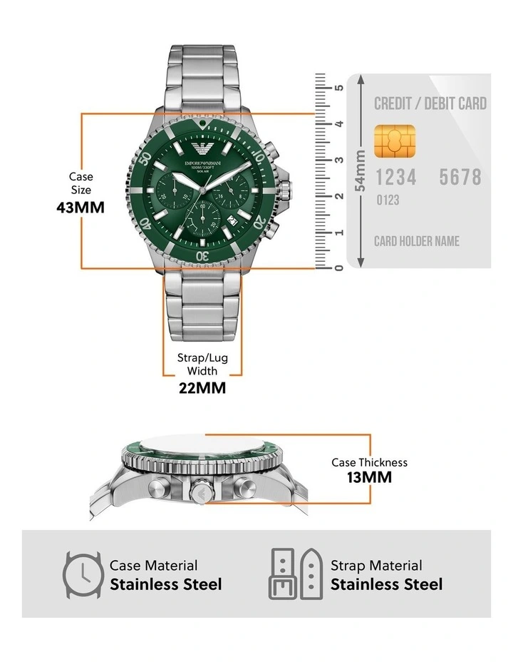 Emporio Armani AR11741 Chronograph Watch image 5