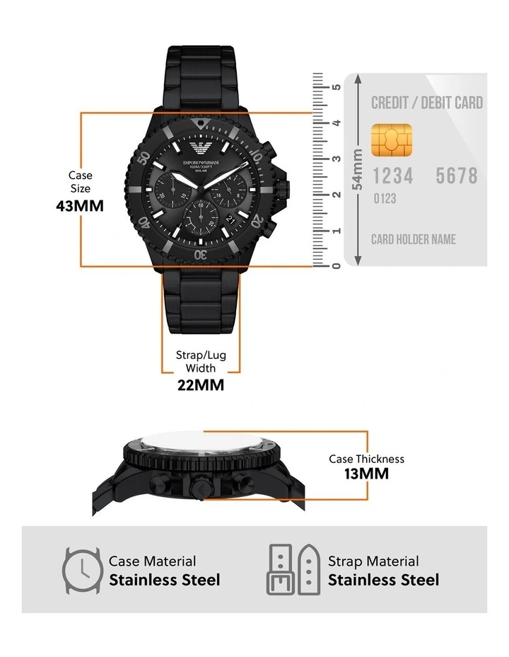 Emporio Armani AR11784 Chronograph Watch image 5