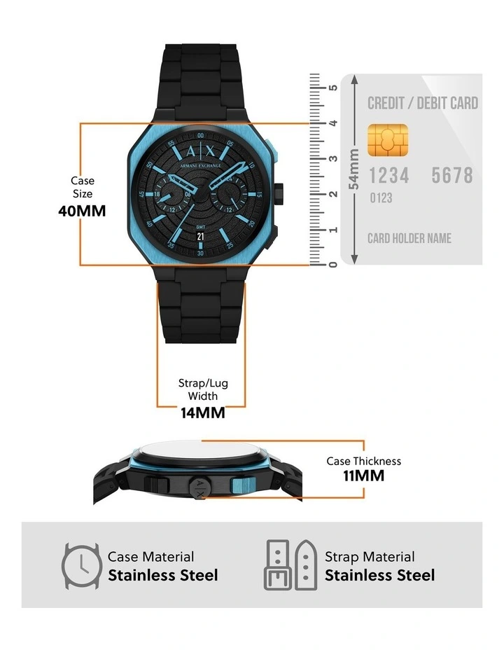 Armani Exchange AX1480 Chronograph Watch image 5