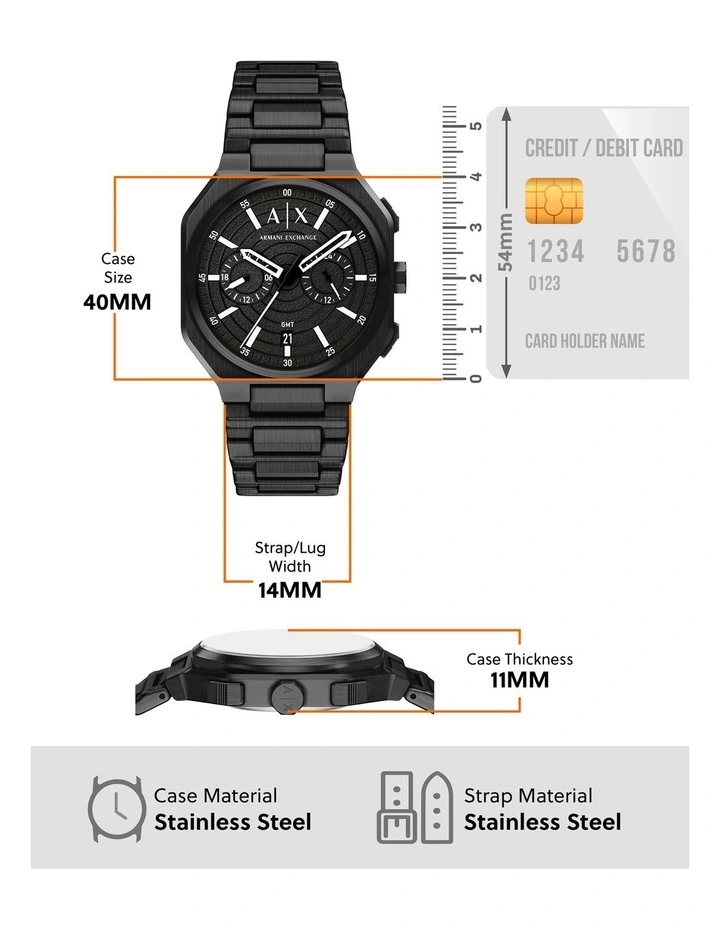 Armani Exchange AX1478 Chronograph Watch image 5