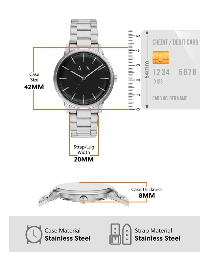 Armani Exchange AX7182SET Analogue Watch image 5