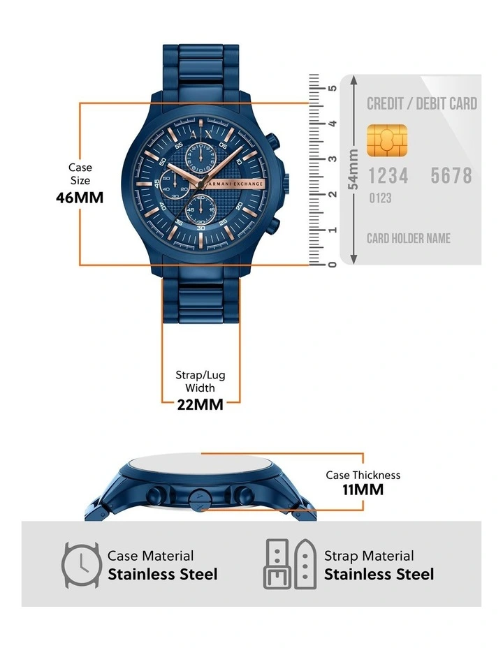 Armani Exchange AX2468 Chronograph Watch image 5