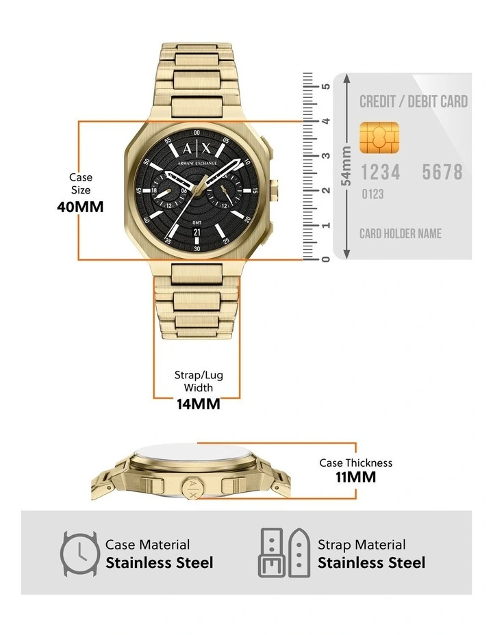 Armani Exchange AX1476 Chronograph Watch image 5