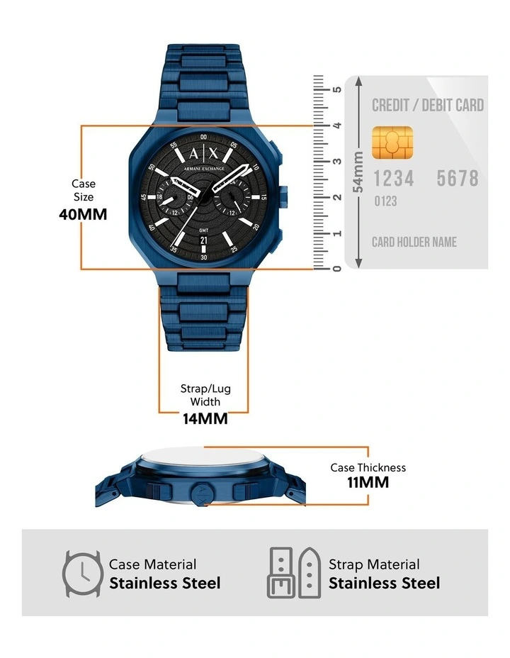 Armani Exchange AX1477 Chronograph Watch image 5