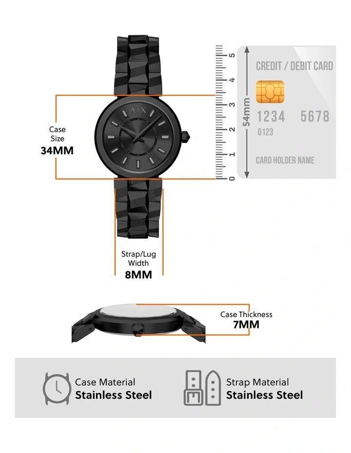 Armani Exchange AX4411 Analogue Watch image 5