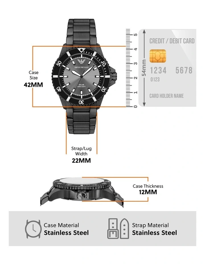Emporio Armani AR11831 Analogue Watch image 5