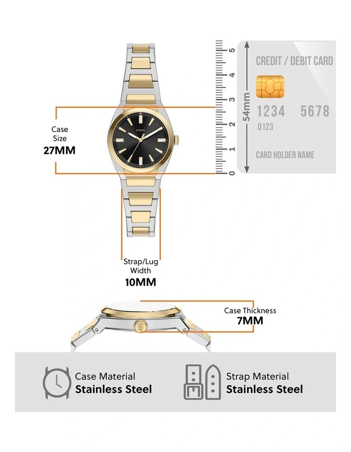Fossil ES5495 Everett Analogue Watch image 5