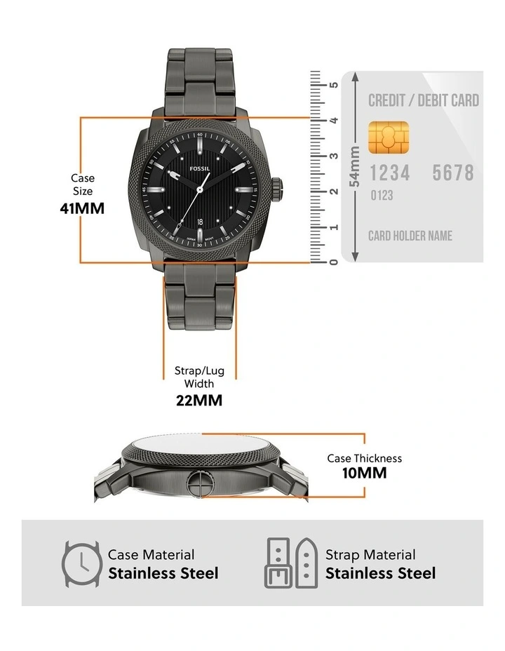 Fossil FS6185 Machine Analogue Watch image 5