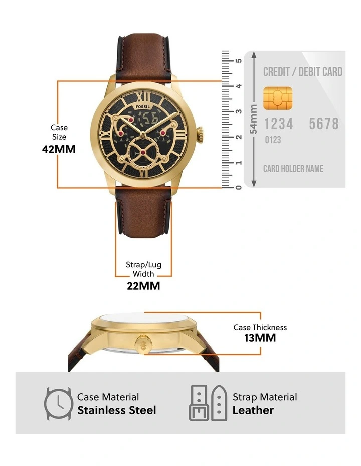 Fossil FS6190 Townsman Quartz Watch image 5