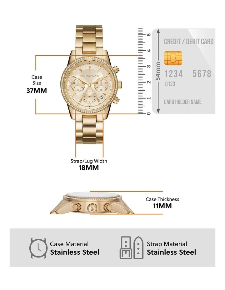 Michael Kors MK6356 BRYANT Chronograph Watch image 4