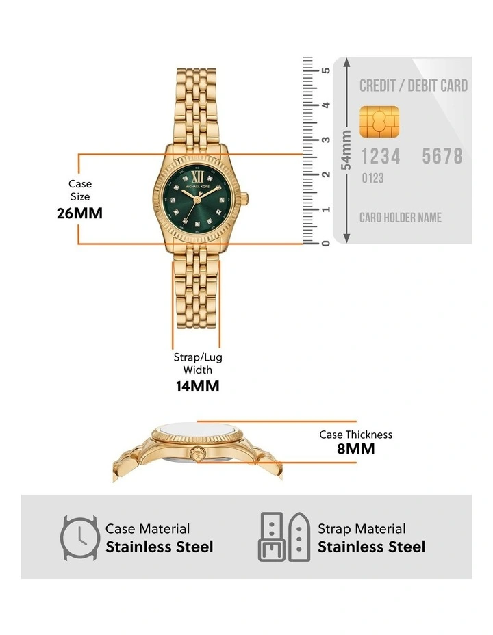 Michael Kors MK4842 LEXINGTON Analogue Watch image 5