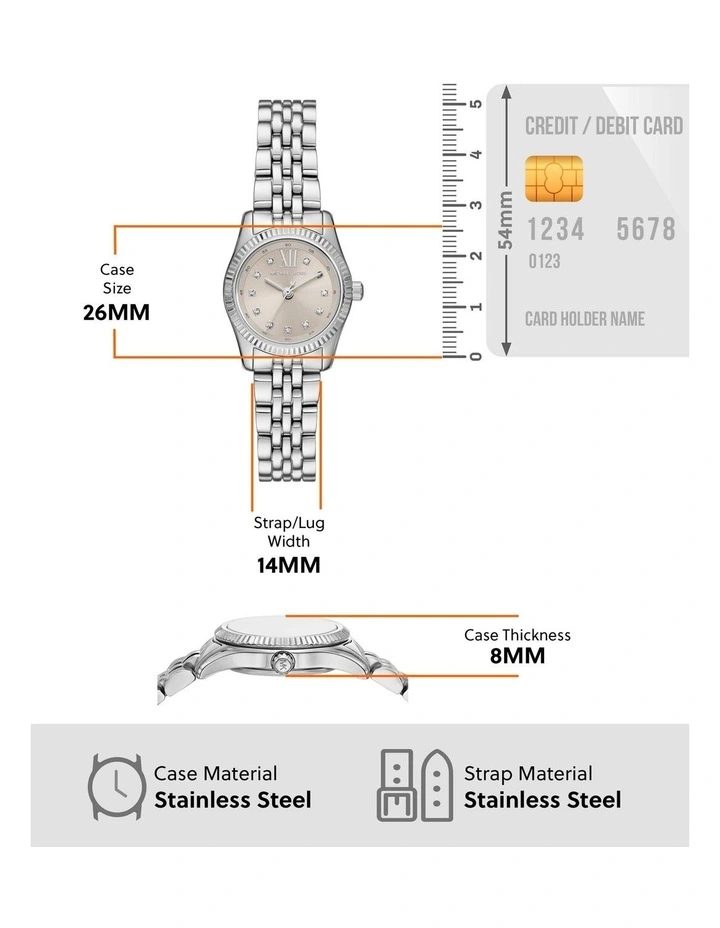 Michael Kors MK4843 LEXINGTON Analogue Watch image 5
