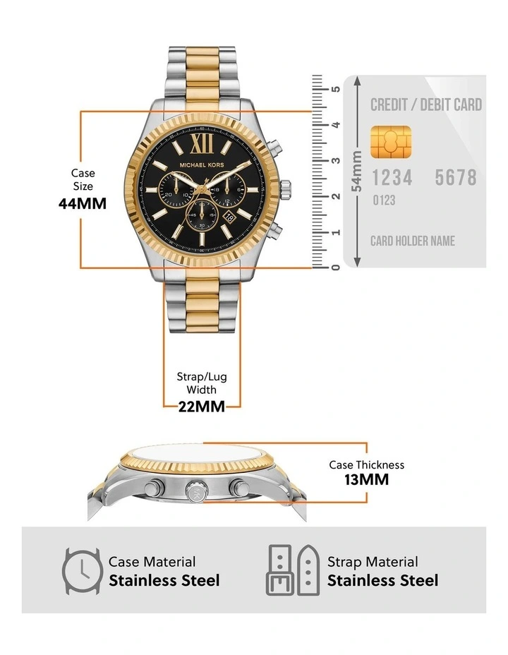 Michael Kors MK9207 LEXINGTON Chronograph Watch image 5