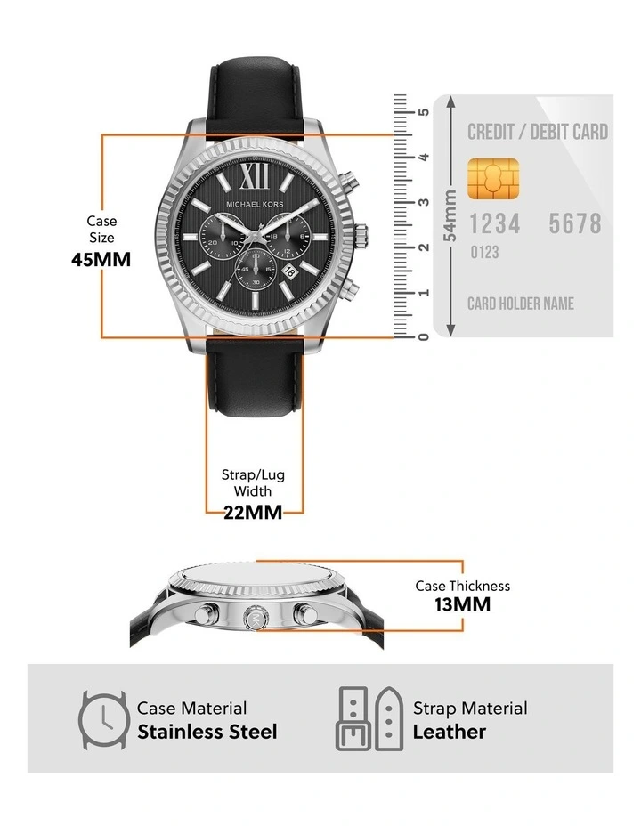 Michael Kors MK9256 Lexington Chronograph Watch image 5