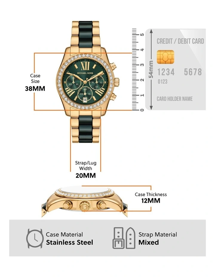 Michael Kors MK7636 Lexington Chronograph Watch image 5