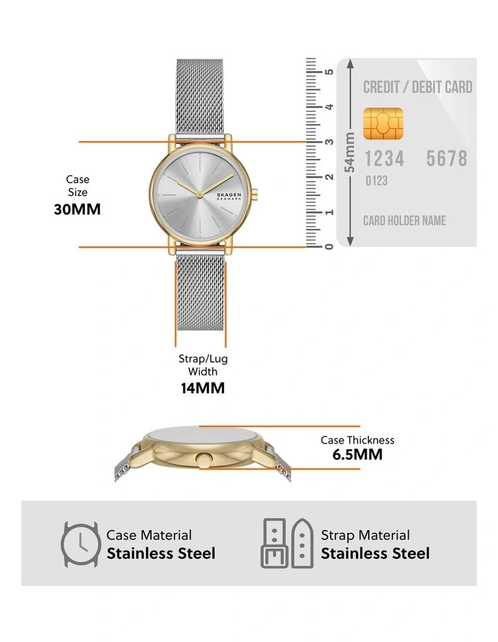 Skagen SKW3153SET SIGNATUR LILLE Analogue Watch image 5