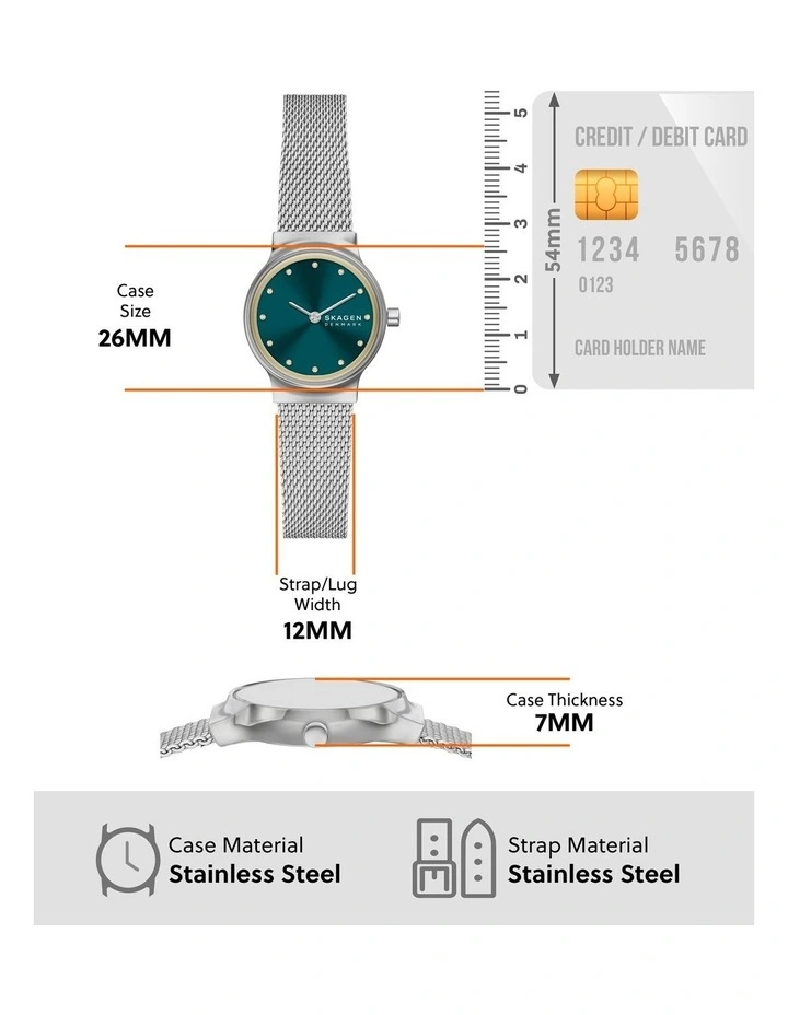 Skagen SKW3188 Freja Lille Analogue Watch image 5