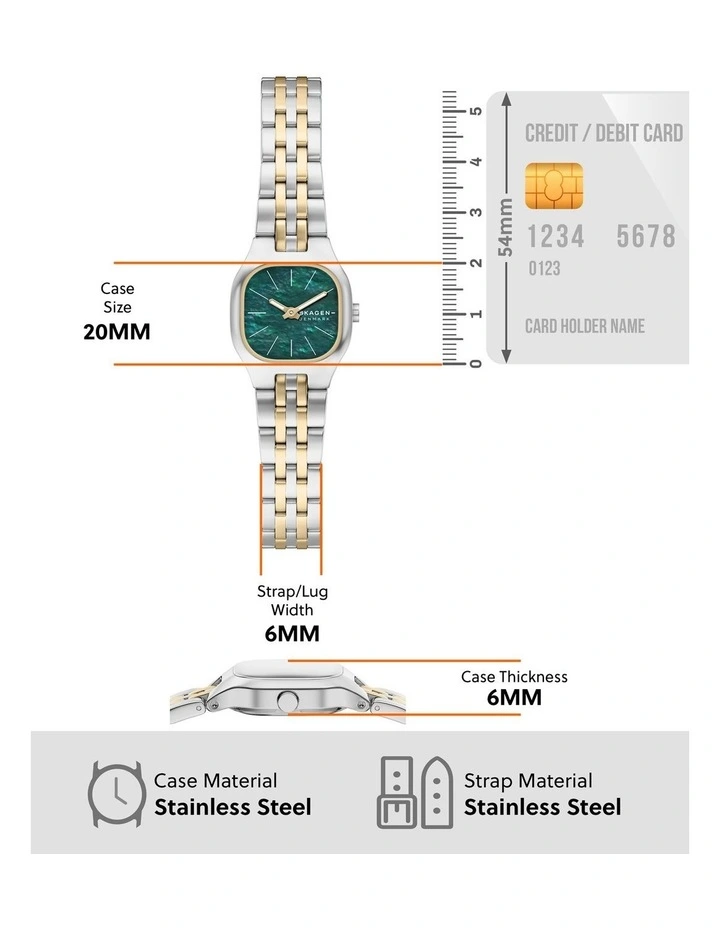 Skagen SKW3187 Mellem Micro Analogue Watch image 5