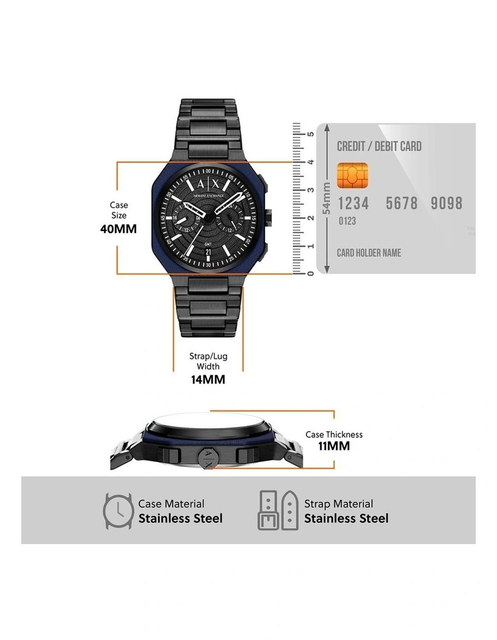 Armani Exchange AX1482 Chronograph Watch image 7