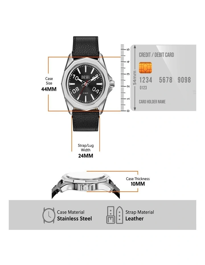 Diesel DZ2248 Stinger 3-Hand Analogue Watch image 7