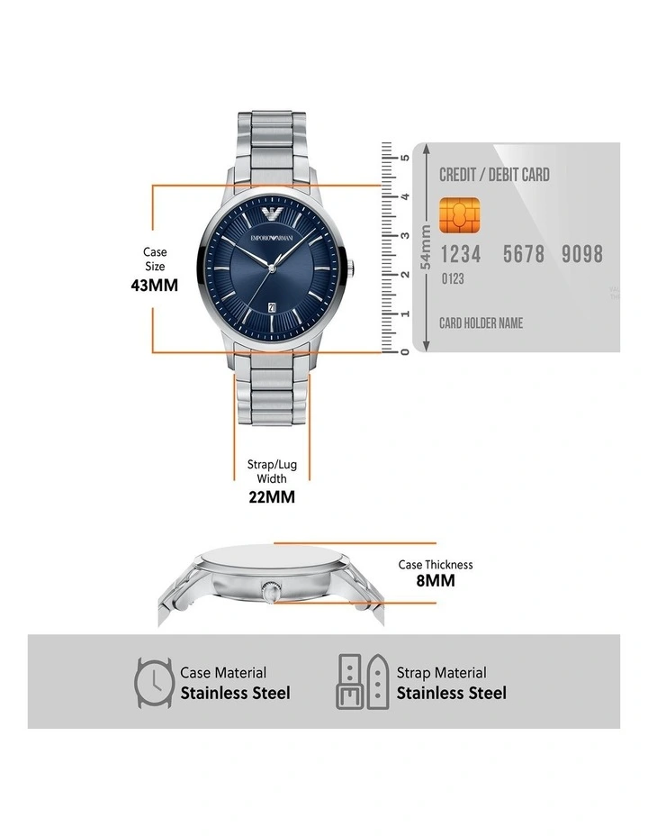 Emporio Armani AR11837 Analogue Watch image 7