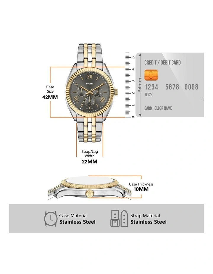 Fossil FS6217 Campbell Quartz Watch image 7