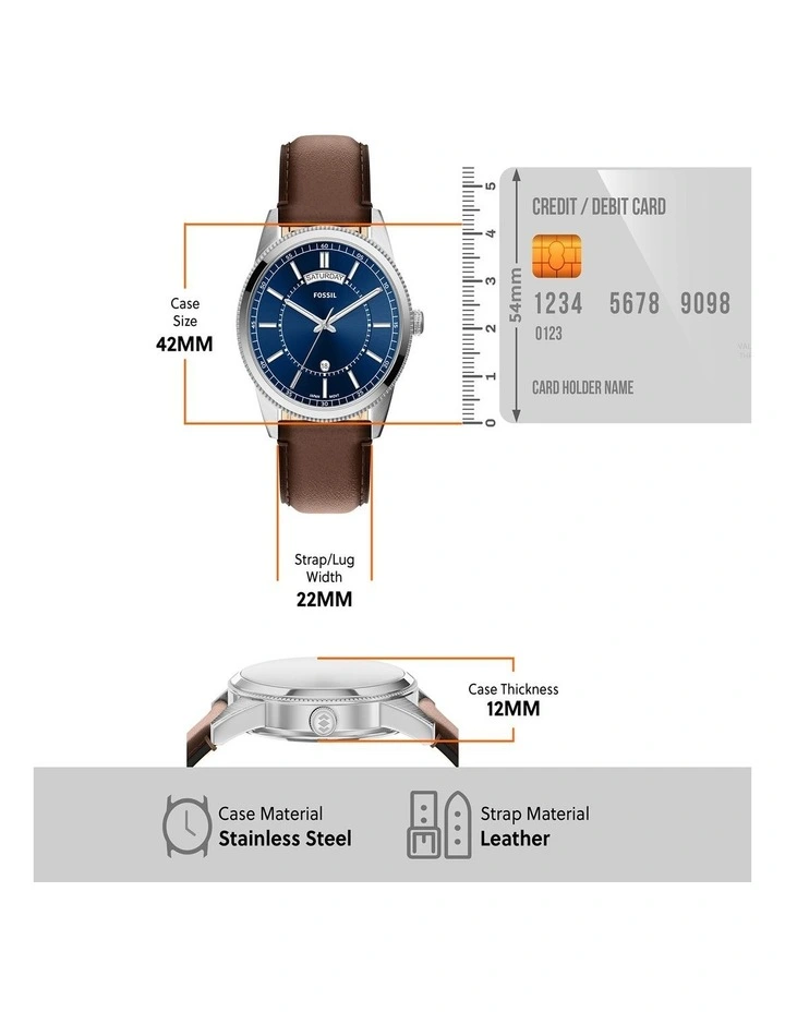 Fossil FS6224 Pearson Analogue Watch image 7