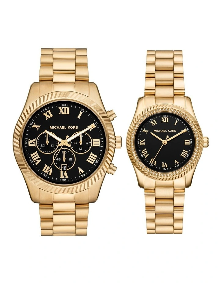 MK9293SET Lexington Chronograph Watch image 1