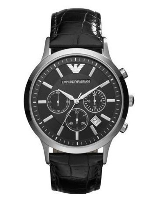 armani watch chronograph