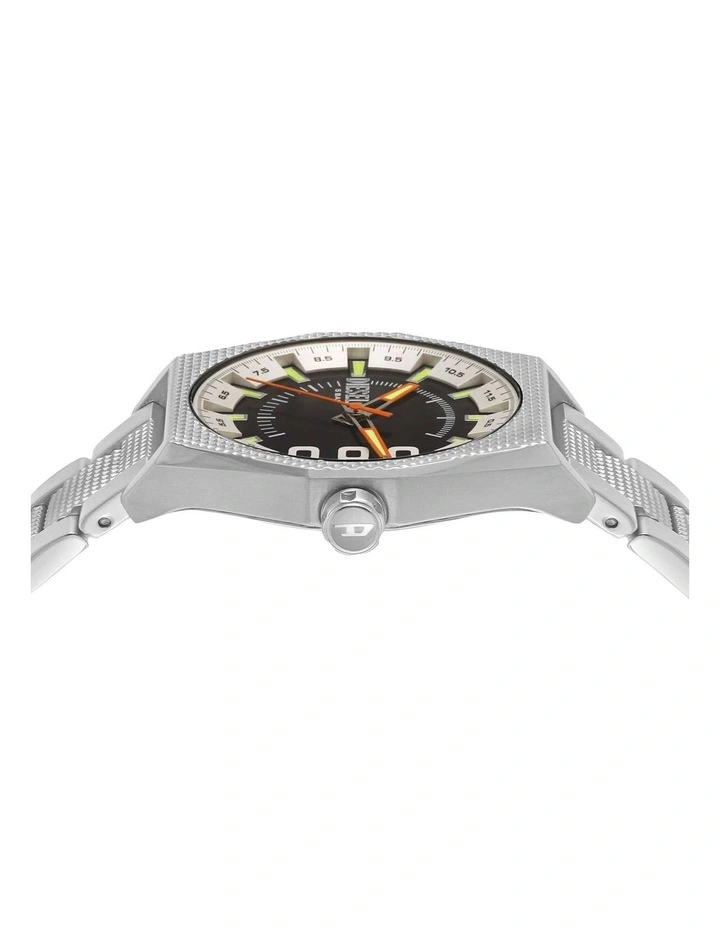Scraper Analogue DZ2172 Watch in Silver image 3