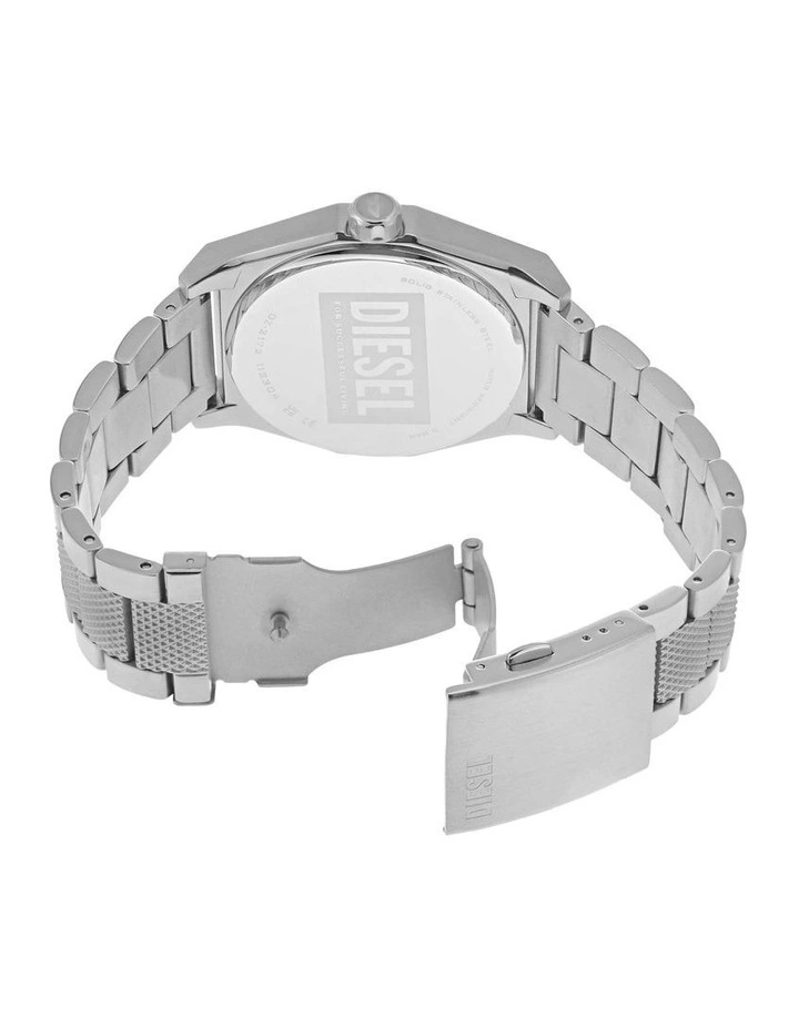 Scraper Analogue DZ2172 Watch in Silver image 4