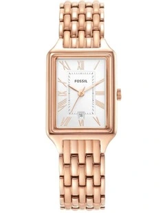 Raquel Analogue ES5271 Watch in Rose Gold