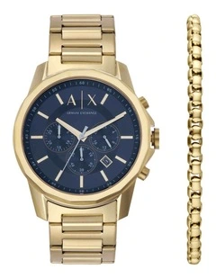 Banks Chronograph Watch AX7151SET in Gold