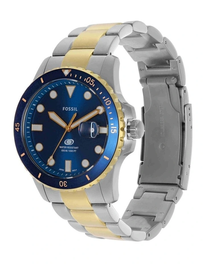 Blue Dive FS6034 Analogue Watch in Two Tone image 2