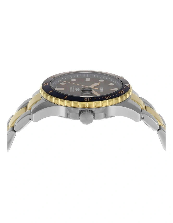 Blue Dive FS6034 Analogue Watch in Two Tone image 3